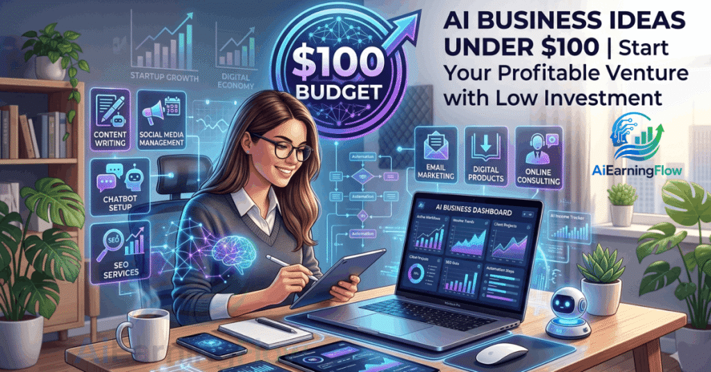 AI Business Ideas Under $100